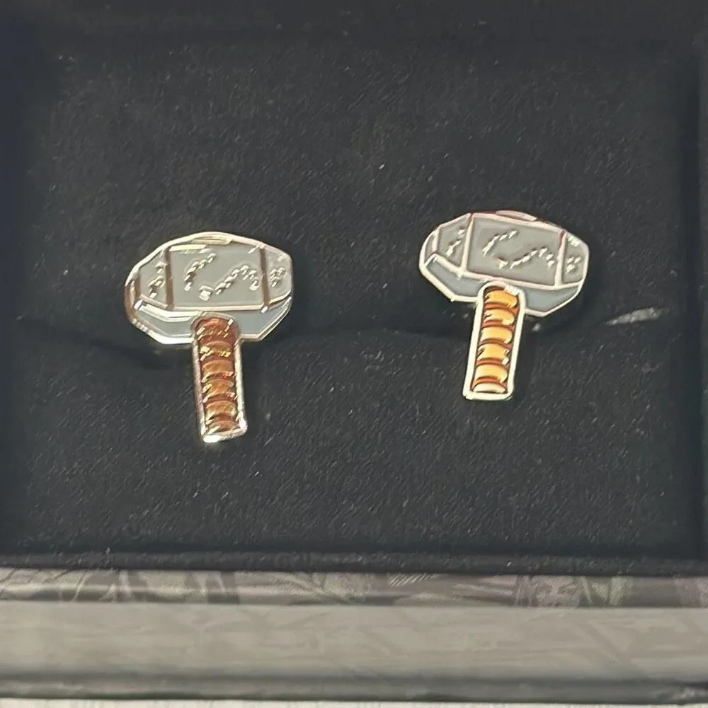 Marvel Thor Hammer Cufflinks‎ Mjolnir